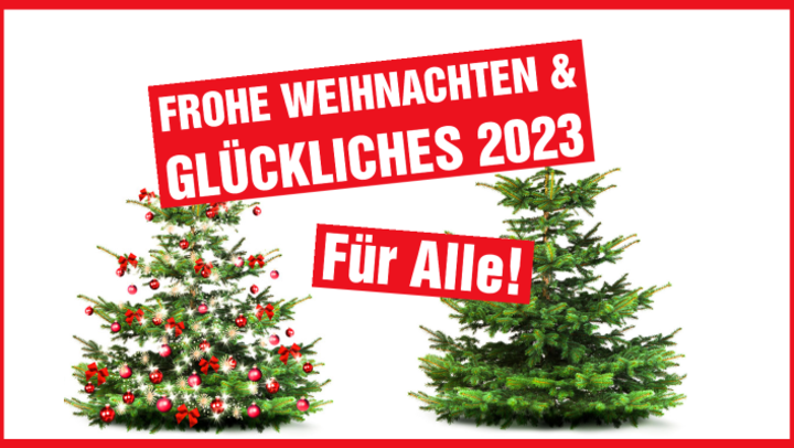 Weihnachtsgruesse DIE LINKE Mannheim 2022 Weihnachtsgruesse DIE LINKE Mannheim 2022